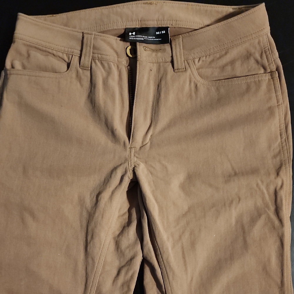 Under Armour Tan Chinos for Versatile Style
